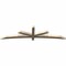 Ekena Millwork Alberta Smooth Timber Gable Bracket, Douglas Fir, 96"W x 24"H x 3 1/2"D x 3 1/2"F, 6/12 Pitch GBW096X24X0404ALB00SDF - alternate 3